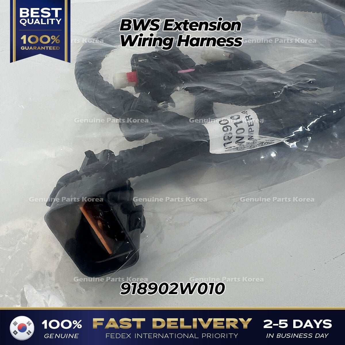 Genuine BWS Extension Wiring Harness 918902W010 for Hyundai Santa Fe