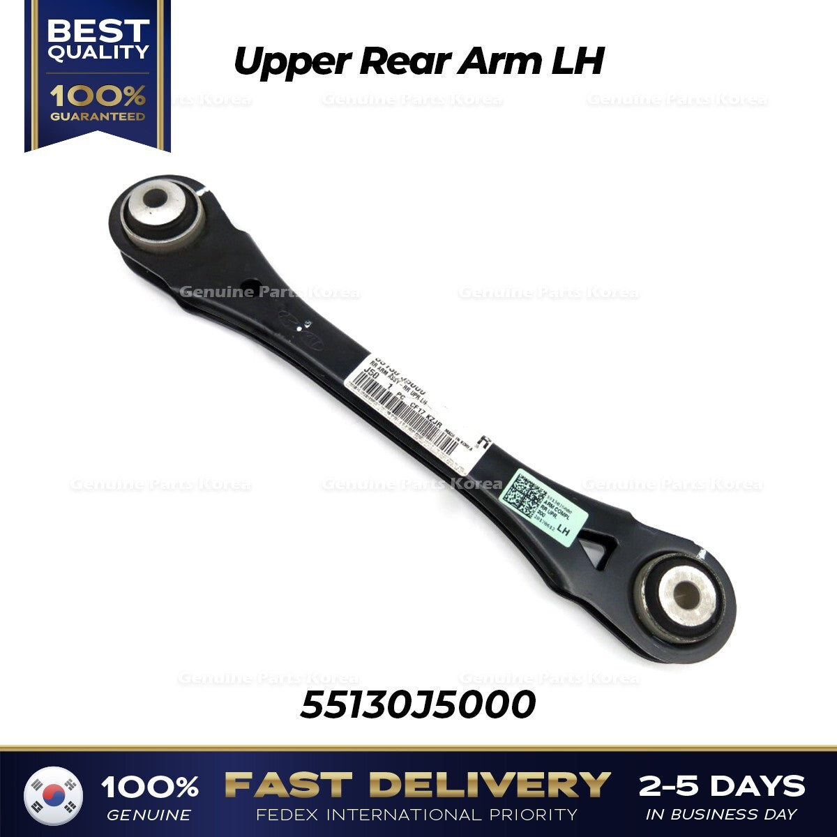 Genuine Upper Rear Arm LH 55130J5000 for Hyundai Genesis G70 Kia Stinger