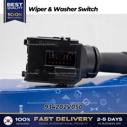 Genuine Wiper & Washer Switch 934202V050 for Hyundai Elantra Kia Forte