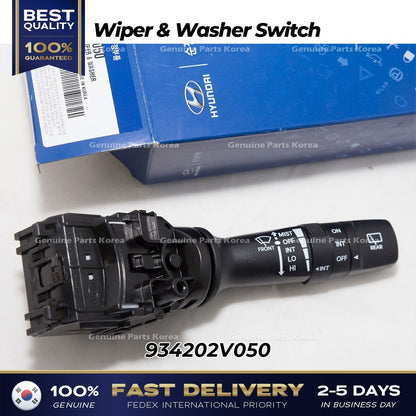 Genuine Wiper & Washer Switch 934202V050 for Hyundai Elantra Kia Forte