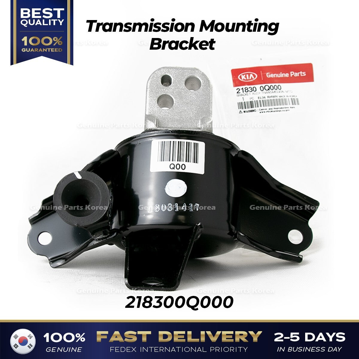 Genuine Transmission Mounting Bracket 218300Q000 for Kia Forte Forte Koup