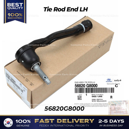 Genuine Tie Rod End LH 56820G8000 for Hyundai Palisade Sonata Kia Cadenza