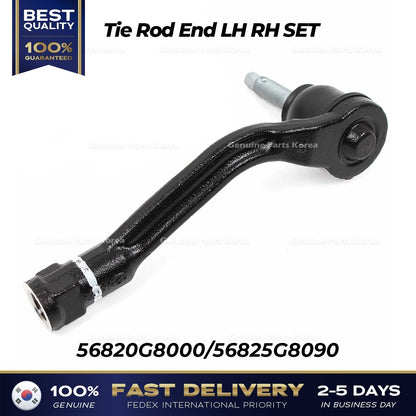 Genuine Tie Rod End LH RH SET 56820G8000 56825G8090 for Hyundai Kia
