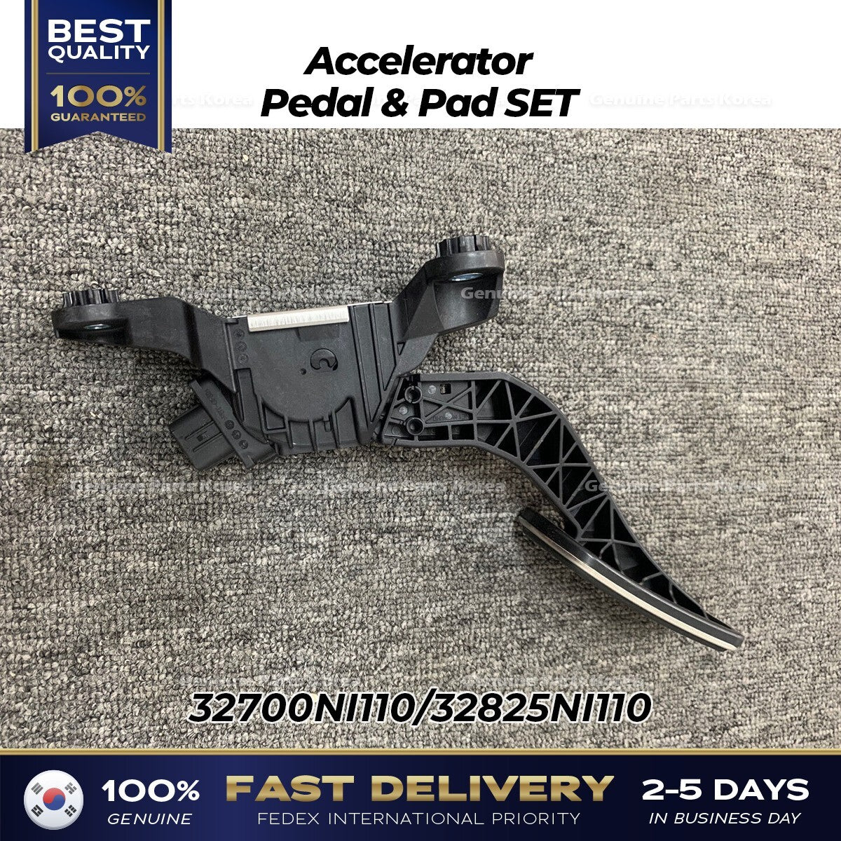 Genuine Accelerator Pedal & Pad SET 32700NI110 32825NI110 for Hyundai Ioniq 5