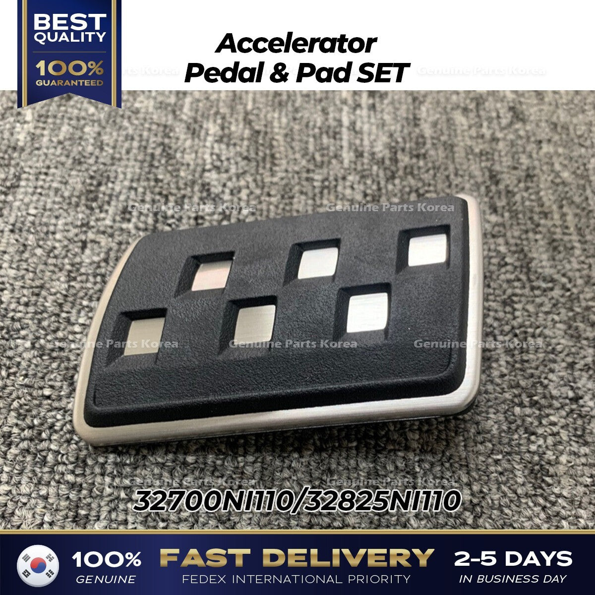 Genuine Accelerator Pedal & Pad SET 32700NI110 32825NI110 for Hyundai Ioniq 5