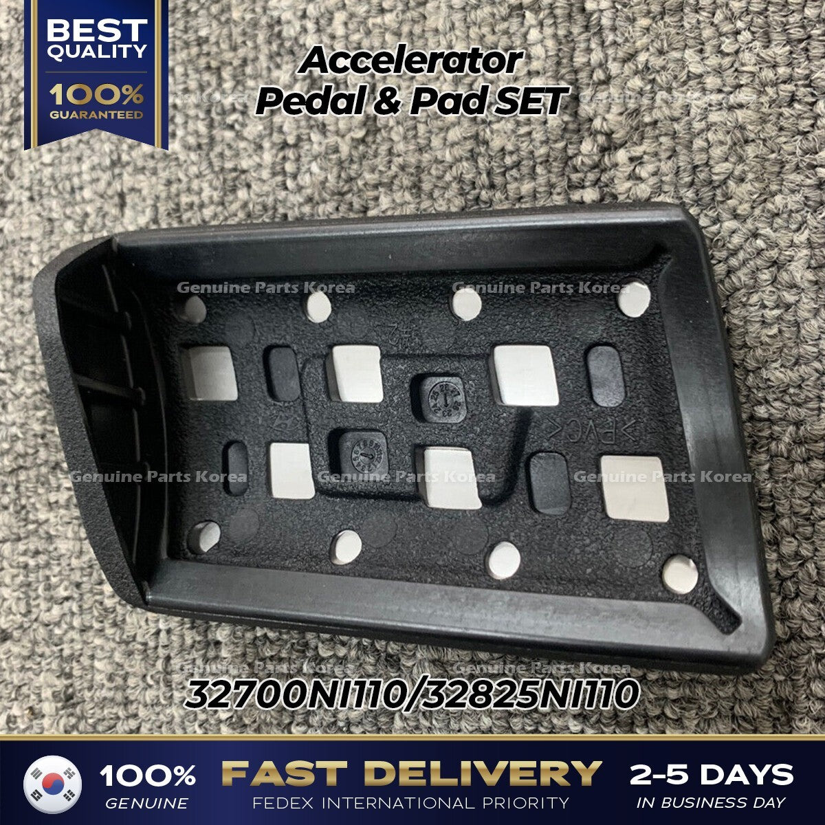 Genuine Accelerator Pedal & Pad SET 32700NI110 32825NI110 for Hyundai Ioniq 5