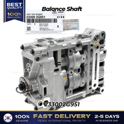 Genuine Balance Shaft 233002G951 for Hyundai Sonata Kia Optima