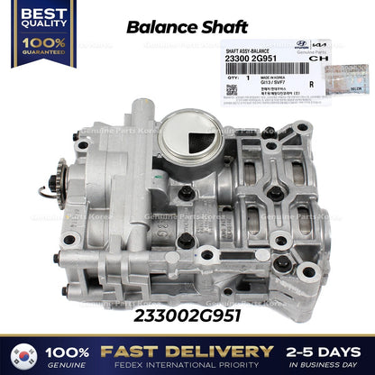 Genuine Balance Shaft 233002G951 for Hyundai Sonata Kia Optima