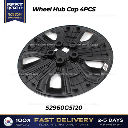 Genuine Wheel Hub Cap 4PCS 52960G5120 for Kia Niro