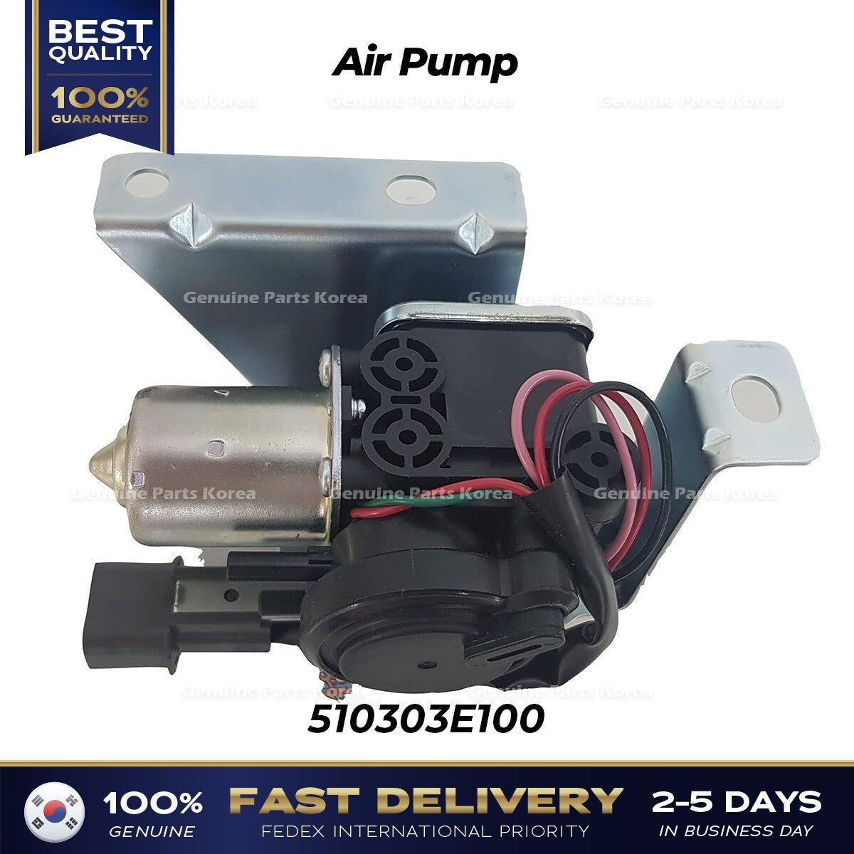 Genuine Air Pump 510303E100 for Kia Borrego Sorento