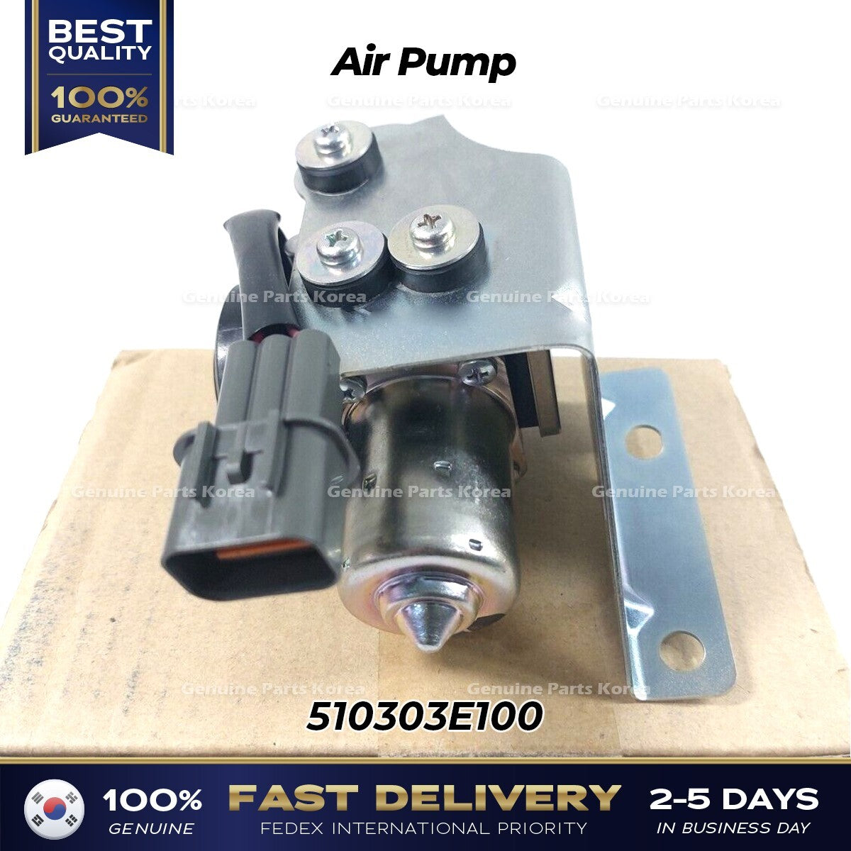Genuine Air Pump 510303E100 for Kia Borrego Sorento