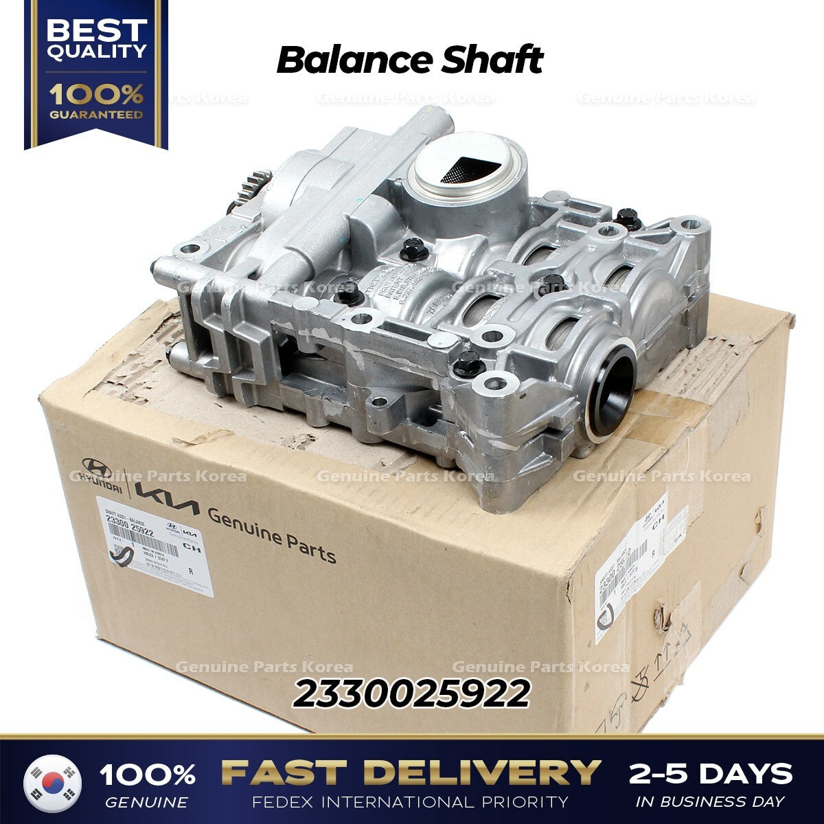 Genuine Balance Shaft 2330025922 for Hyundai Sonata Kia Forte