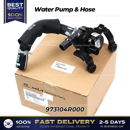 Genuine Water Pump & Hose 973104R000 for Hyundai Sonata Hybrid Kia Optima