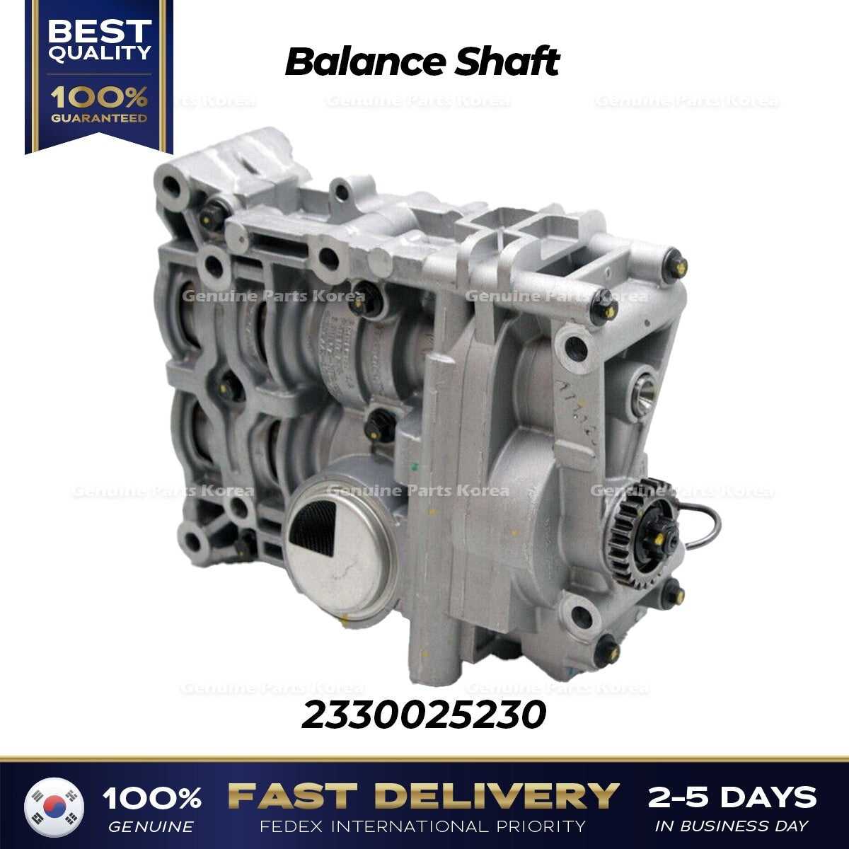 Genuine Balance Shaft 2330025230 for Hyundai Tucson Kia Forte