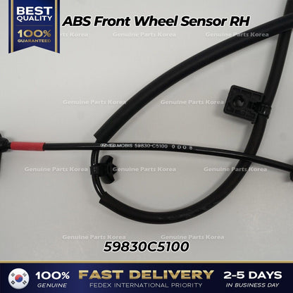 Genuine ABS Front Wheel Sensor RH 59830C5100 for Kia Sorento