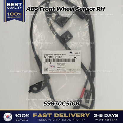 Genuine ABS Front Wheel Sensor RH 59830C5100 for Kia Sorento