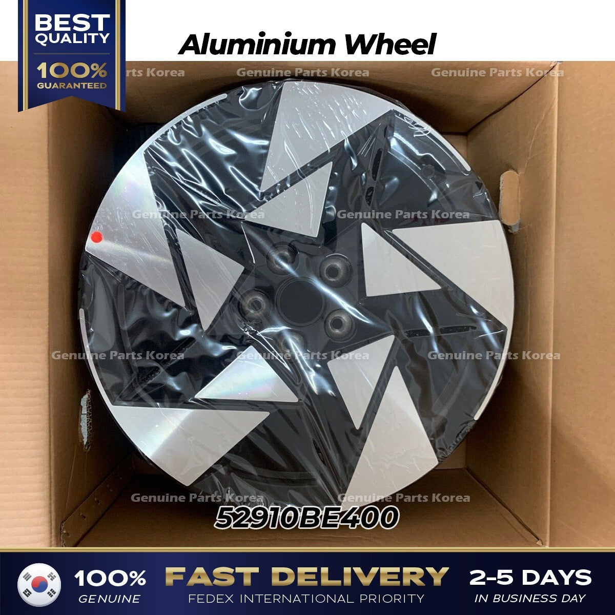 Genuine Aluminium Wheel 52910BE400 for Hyundai Kona