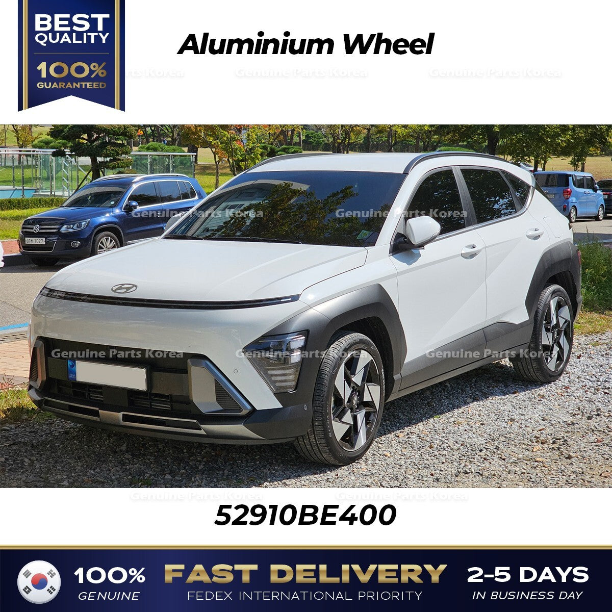 Genuine Aluminium Wheel 52910BE400 for Hyundai Kona