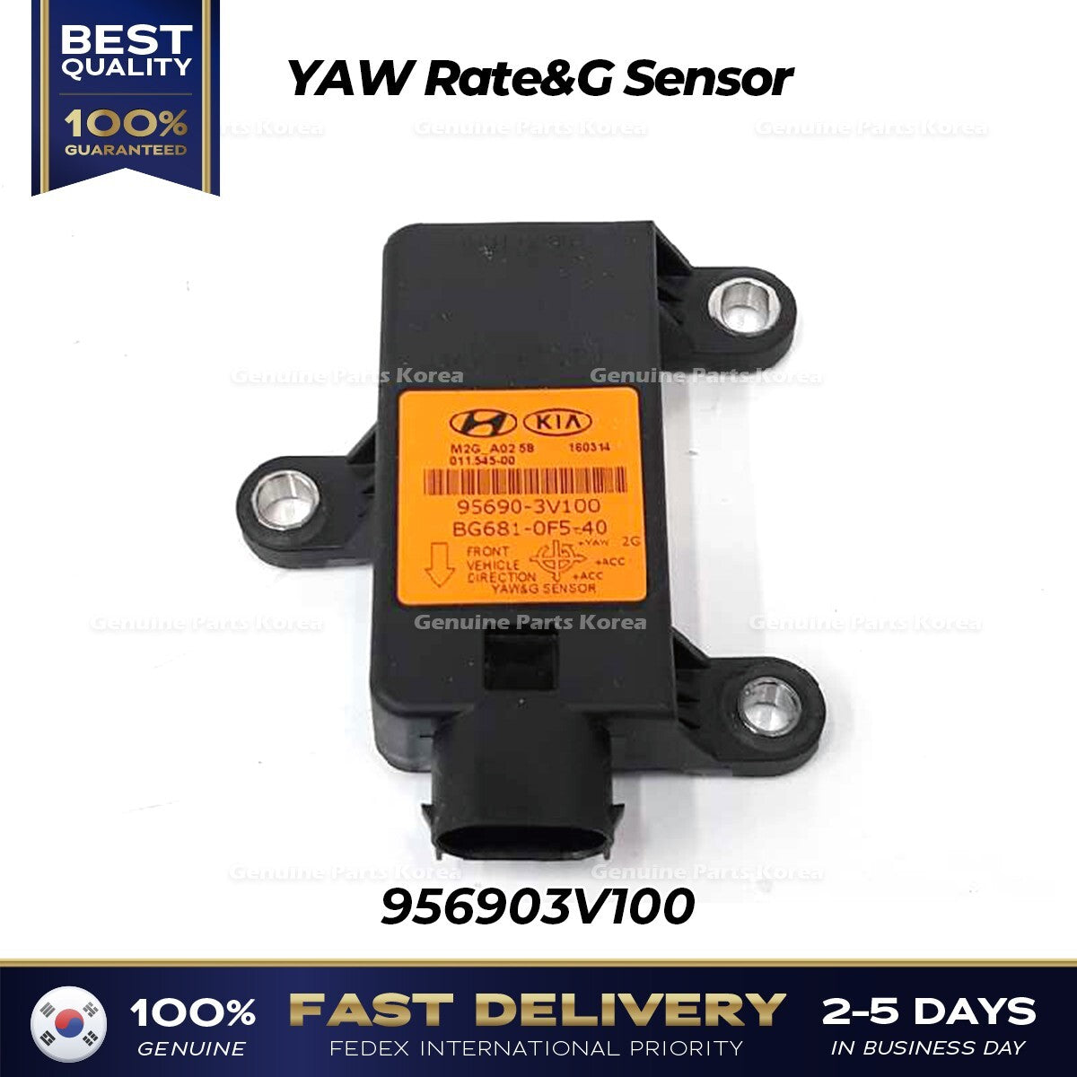Genuine YAW Rate&G Sensor 956903V100 for Hyundai Accent Kia Borrego