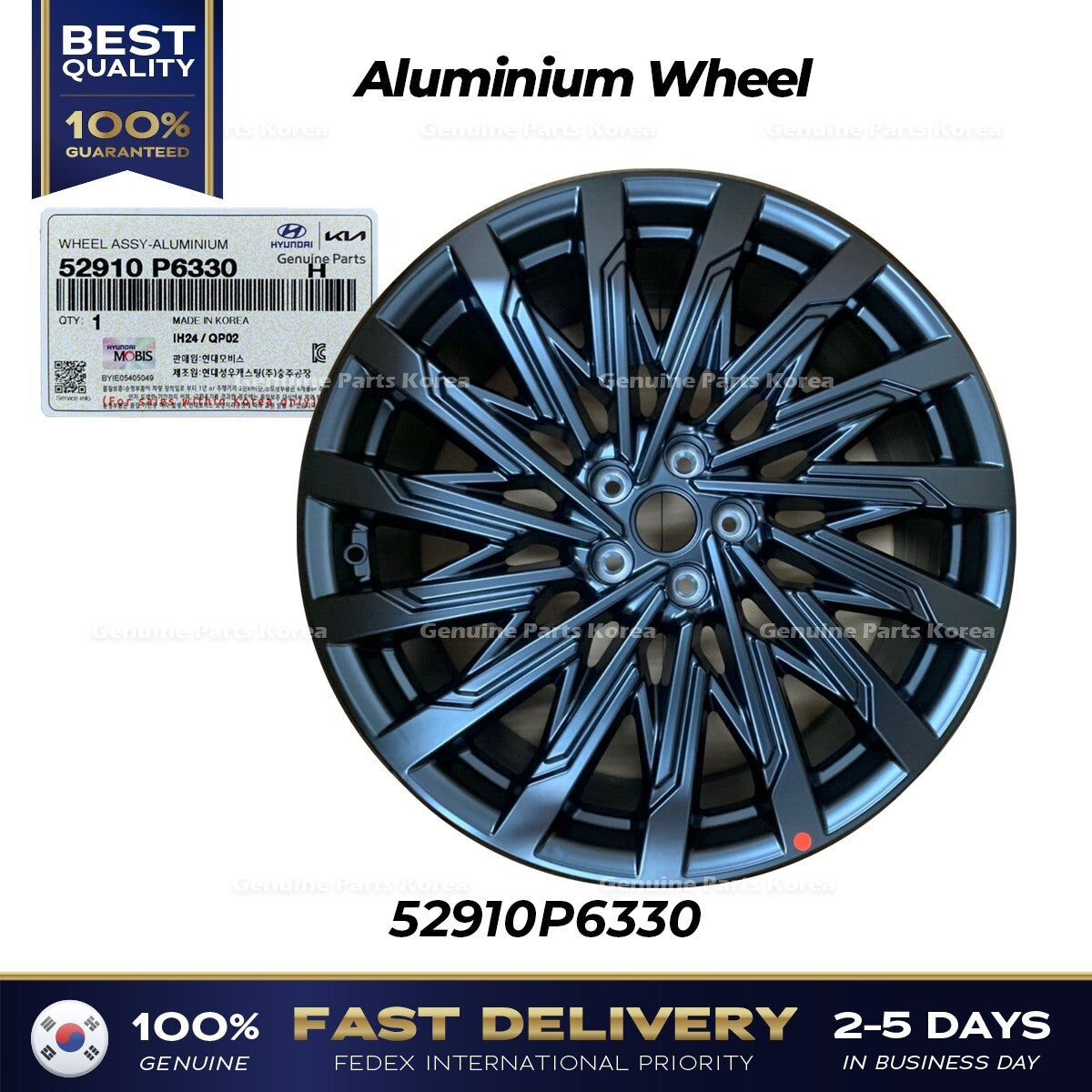 Genuine Aluminium Wheel 52910P6330 for Hyundai Santa Fe MX5