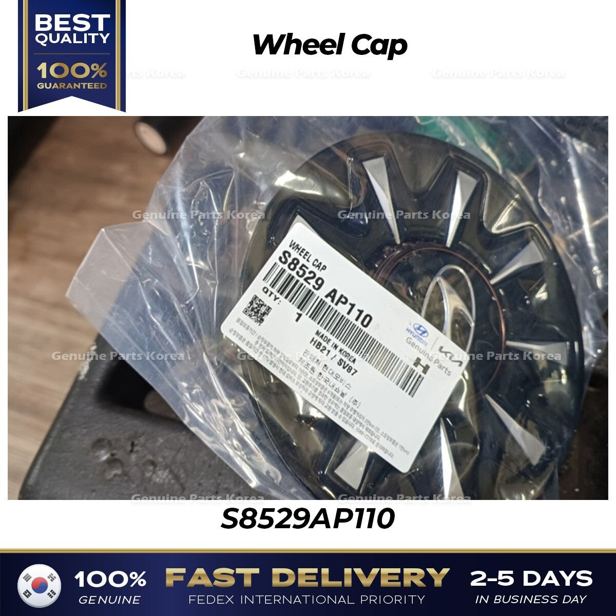 Genuine Wheel Cap S8529AP110 for Hyundai Palisade