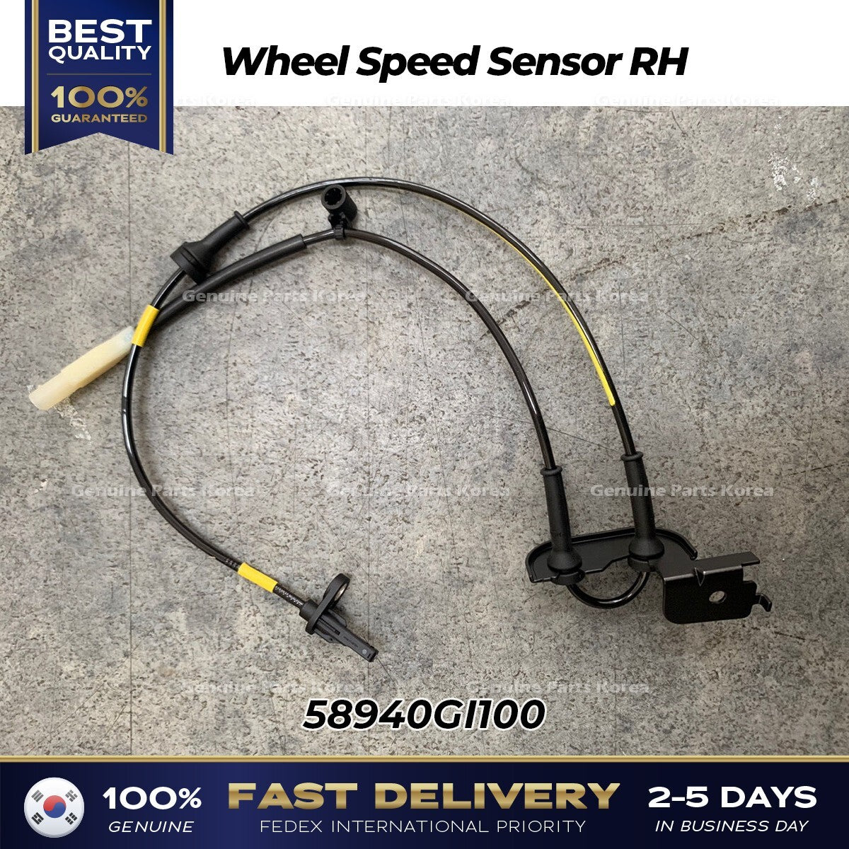 Genuine Wheel Speed Sensor RH 58940GI100 for Hyundai Ioniq 5