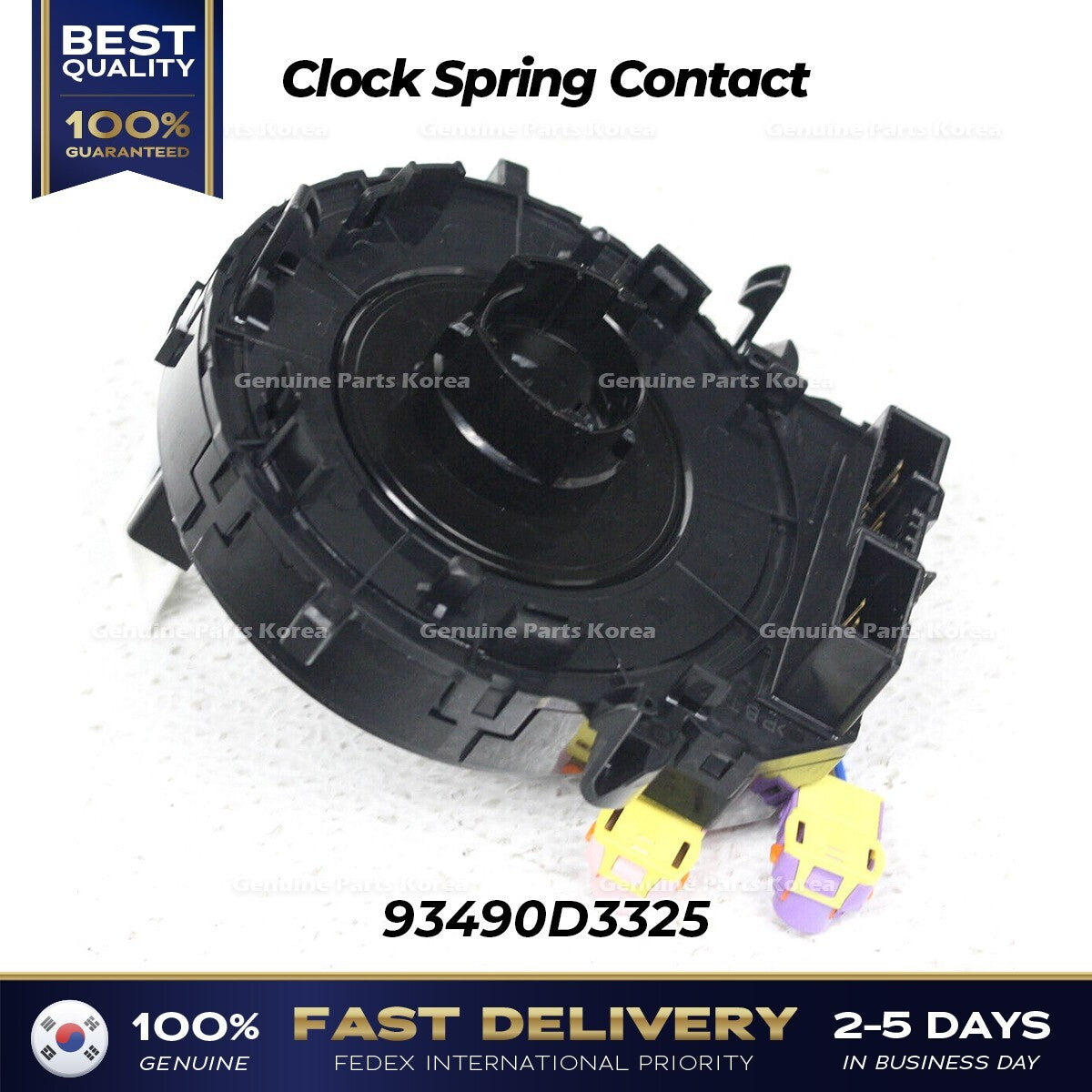 Genuine Clock Spring Contact 93490D3325 for Hyundai Tucson