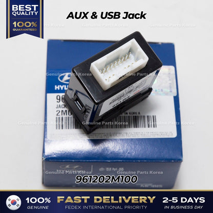 Genuine AUX & USB Jack 961202M100 for Hyundai Genesis Coupe