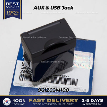Genuine AUX & USB Jack 961202M100 for Hyundai Genesis Coupe