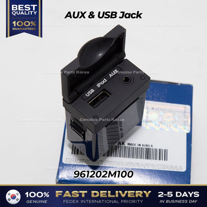 Genuine AUX & USB Jack 961202M100 for Hyundai Genesis Coupe