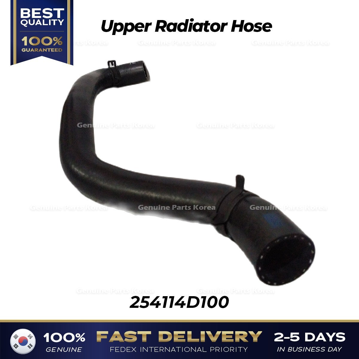 Genuine Upper Radiator Hose 254114D100 for Kia Sedona Carnival