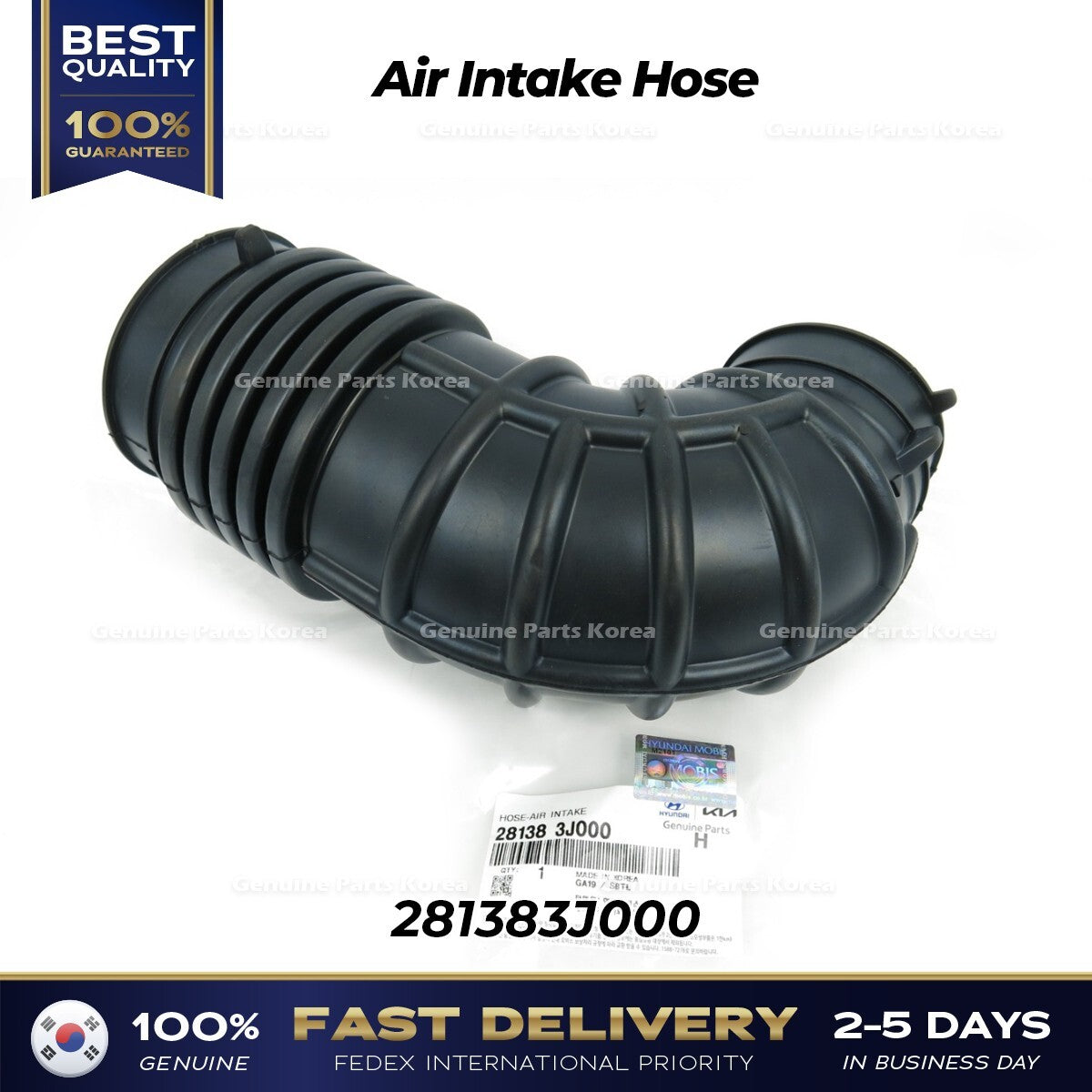 Genuine Air Intake Hose 281383J000 for Hyundai Veracruz