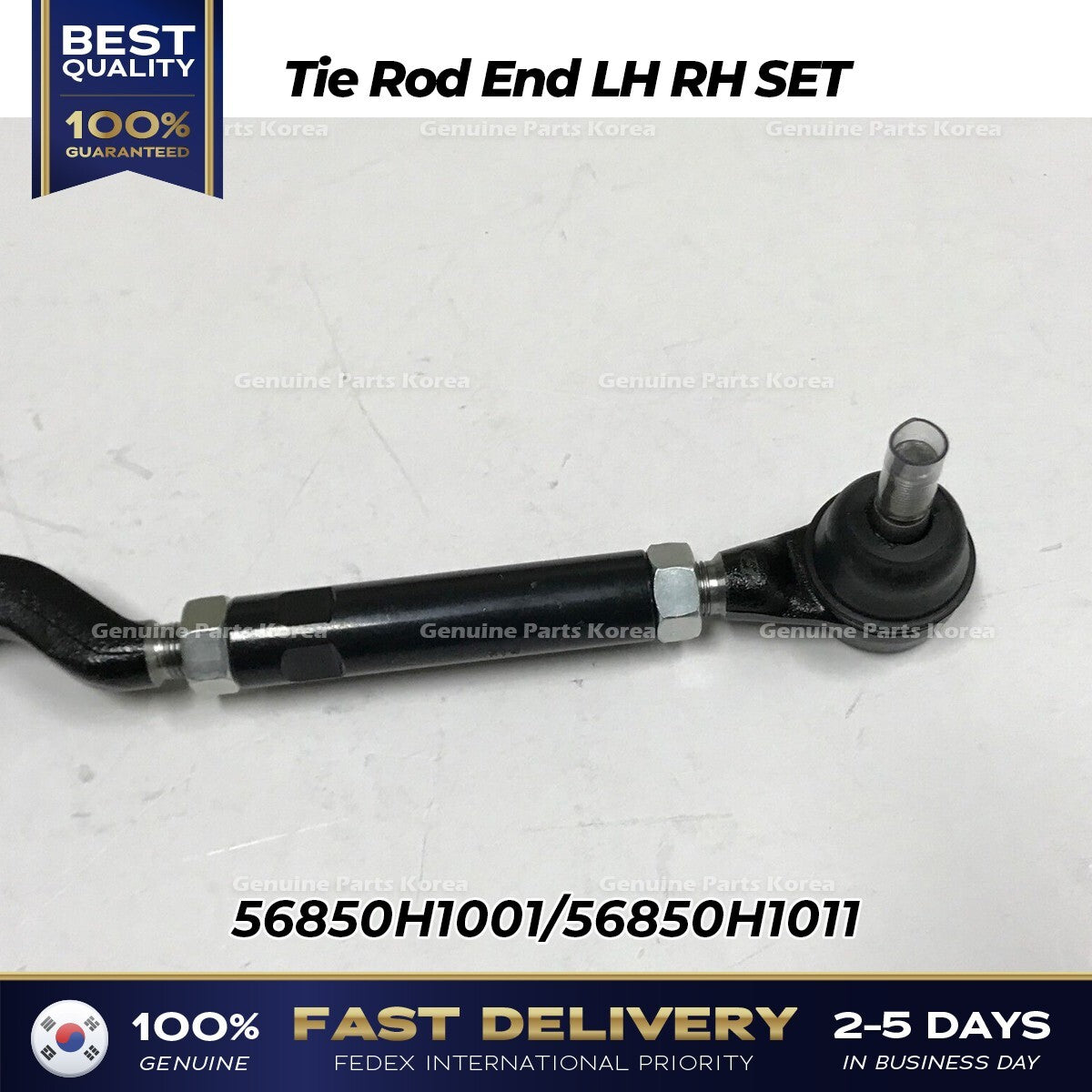 Genuine Tie Rod End LH RH SET 56850H1001 56850H1011 for Hyundai Terracan