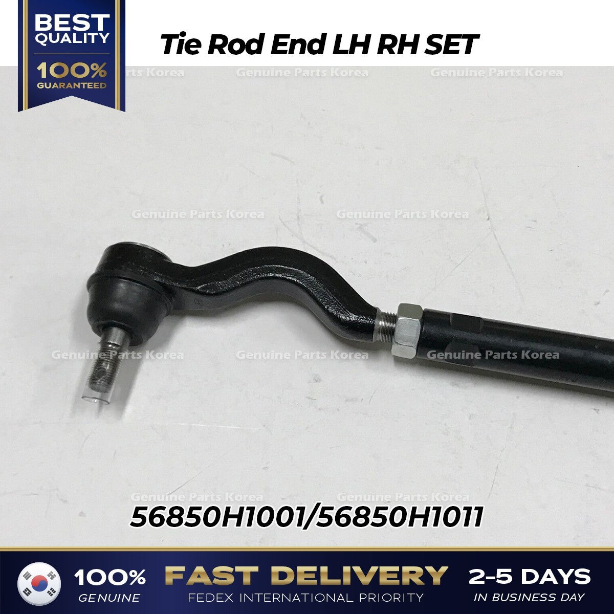 Genuine Tie Rod End LH RH SET 56850H1001 56850H1011 for Hyundai Terracan