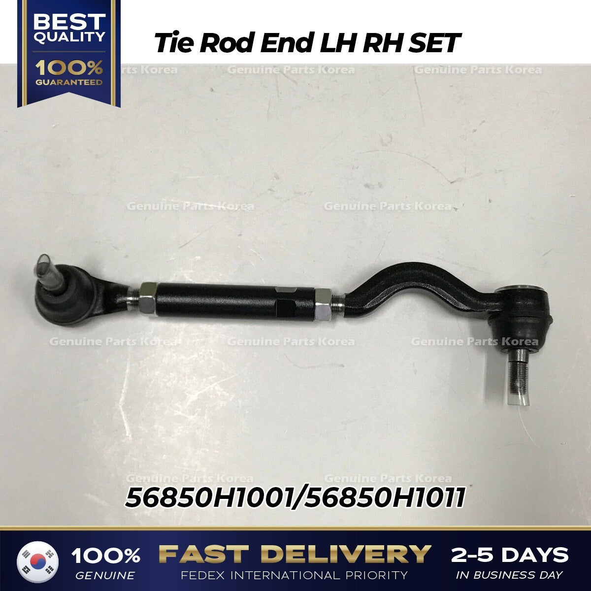 Genuine Tie Rod End LH RH SET 56850H1001 56850H1011 for Hyundai Terracan