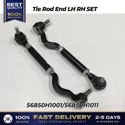 Genuine Tie Rod End LH RH SET 56850H1001 56850H1011 for Hyundai Terracan