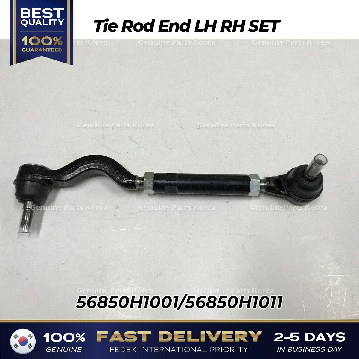 Genuine Tie Rod End LH RH SET 56850H1001 56850H1011 for Hyundai Terracan