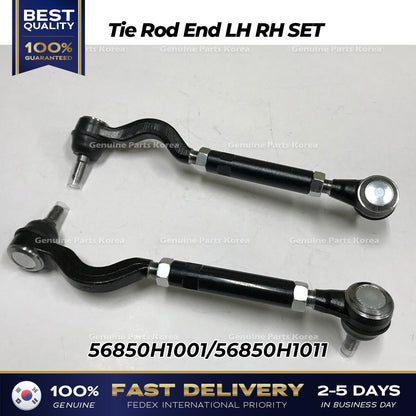 Genuine Tie Rod End LH RH SET 56850H1001 56850H1011 for Hyundai Terracan