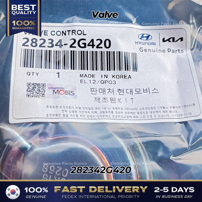 Genuine Valve 282342G420 for Hyundai Sonata Tucson Kia Optima