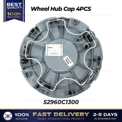 Genuine Wheel Hub Cap 4PCS 52960C1300 for Hyundai Sonata