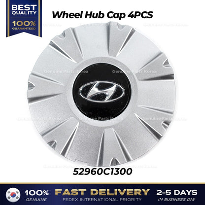 Genuine Wheel Hub Cap 4PCS 52960C1300 for Hyundai Sonata