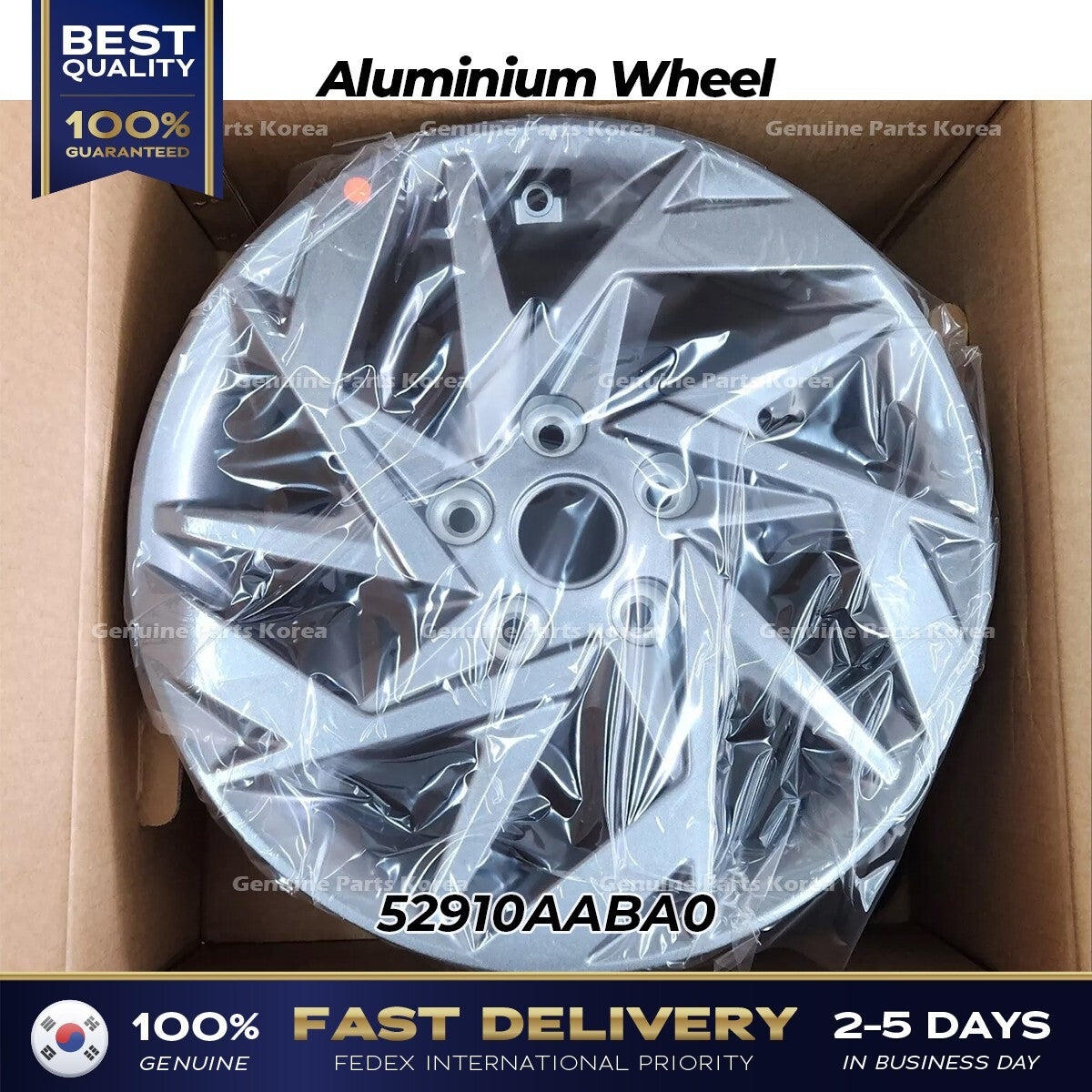 Genuine Aluminium Wheel 52910AABA0 for Hyundai Elantra CN7