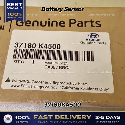 Genuine Battery Sensor 37180K4500 for Hyundai Kona