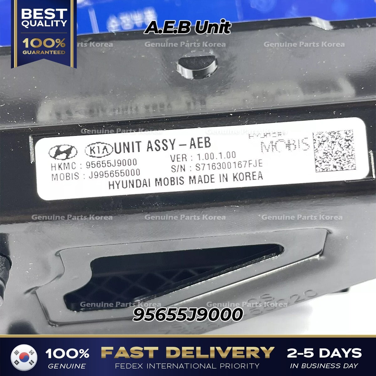 Genuine A.E.B Unit 95655J9000 for Hyundai Kona