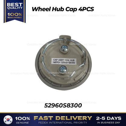 Genuine Wheel Hub Cap 4PCS 52960S8300 for Hyundai Palisade
