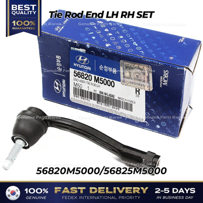 Genuine Tie Rod End LH RH SET 56820M5000 56825M5000 for Hyundai Nexo Santa Fe