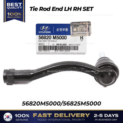 Genuine Tie Rod End LH RH SET 56820M5000 56825M5000 for Hyundai Nexo Santa Fe