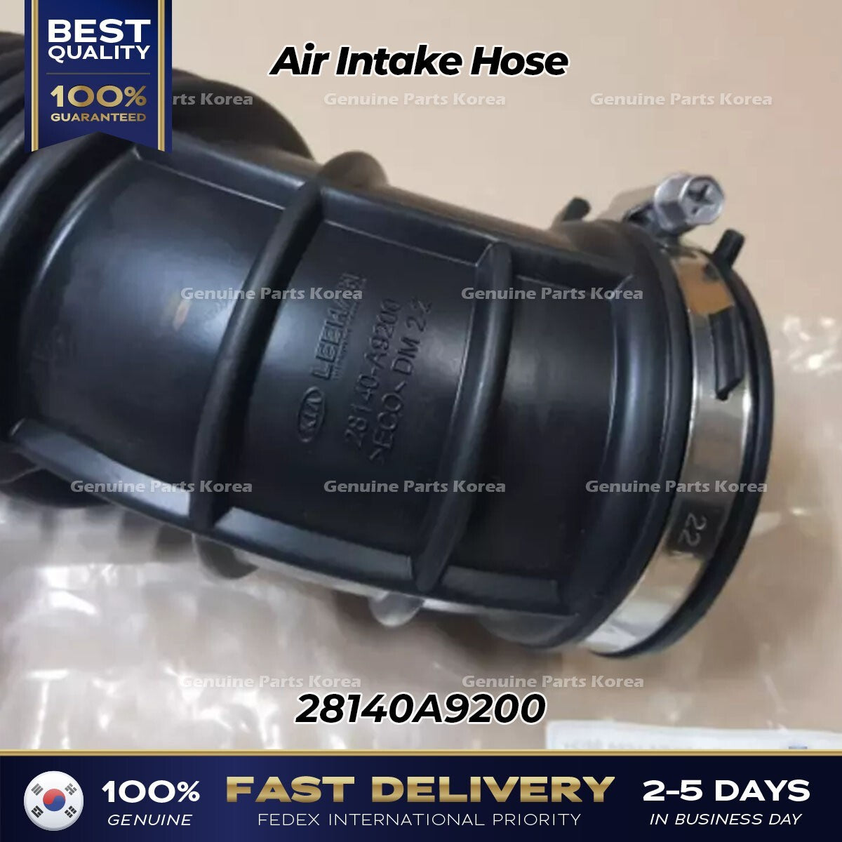 Genuine Air Intake Hose 28140A9200 for Kia Carnival
