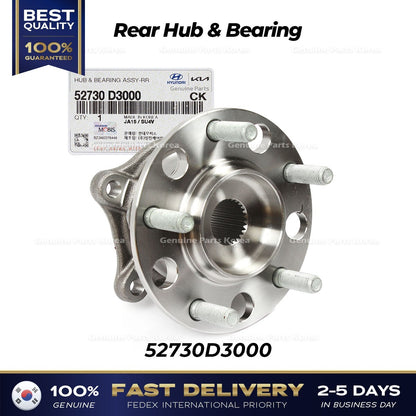 Genuine Rear Hub & Bearing 52730D3000 for Hyundai Tucson Kia Sportage