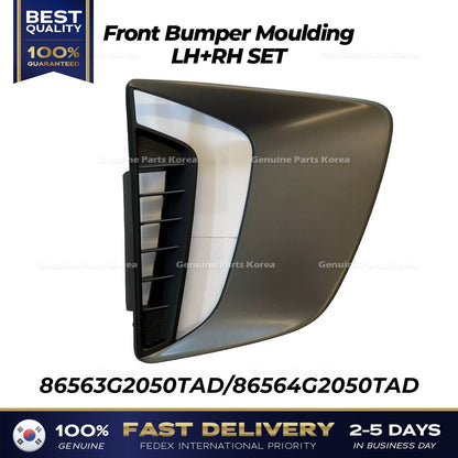 Genuine Front Bumper Moulding LH RH SET for Hyundai Ioniq